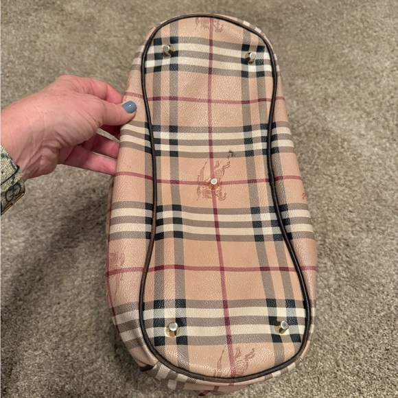 Burberry Haymarket Check Hobo - Picture 9 of 16